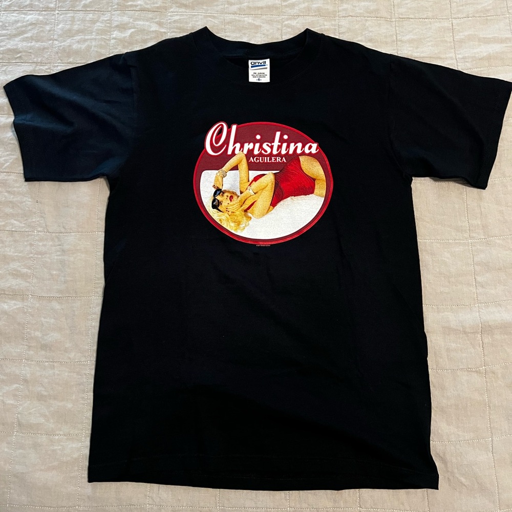 Christina Aguilera 2007 Tour T-Shirt – Size S